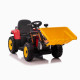 Детский электромобиль XMX трактор с ковшом (красный, EVA, пульт, 12V) - XMX611U-RED