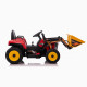 Детский электромобиль XMX трактор с ковшом (красный, EVA, пульт, 12V) - XMX611U-RED