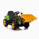 Детский электромобиль XMX трактор с ковшом (зеленый, EVA, пульт, 12V) - XMX611U-GREEN