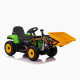 Детский электромобиль XMX трактор с ковшом (зеленый, EVA, пульт, 12V) - XMX611U-GREEN