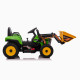 Детский электромобиль XMX трактор с ковшом (зеленый, EVA, пульт, 12V) - XMX611U-GREEN