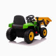 Детский электромобиль XMX трактор с ковшом (зеленый, EVA, пульт, 12V) - XMX611U-GREEN