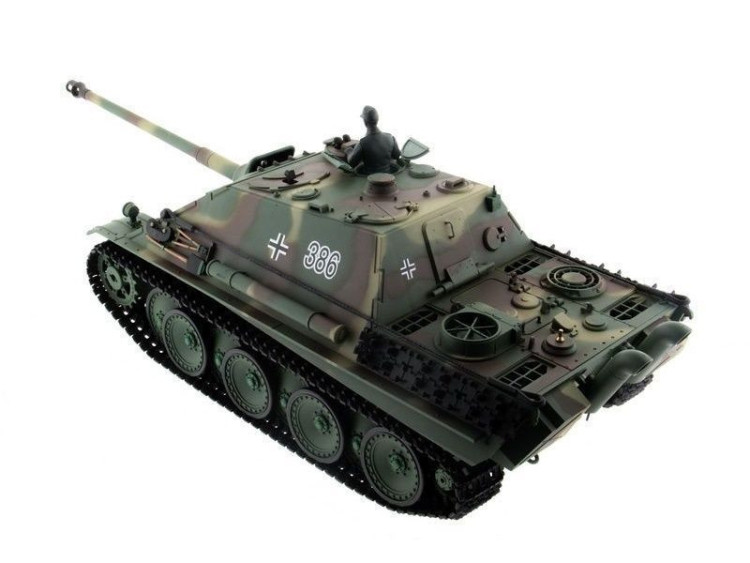 Радиоуправляемый танк Heng Long German Jangpanther V7.0 масштаб 1:16 2.4G - 3869-1-V7