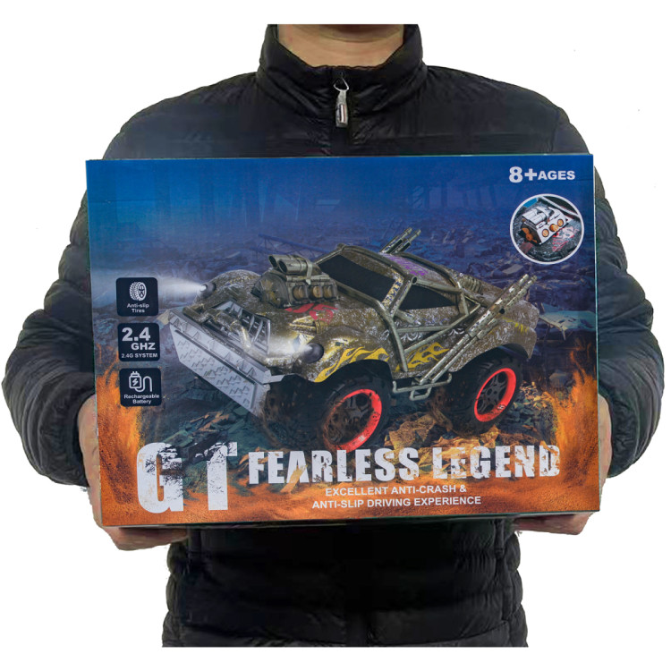 Радиоуправляемый монстр (звук, свет, акб, 1:12) - ZG-E1201W-GREY