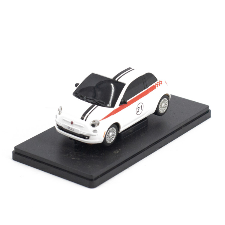 Машинка FIAT 500 для автотрека 1:43 - TR-C23