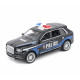 Радиоуправляемая металлическая полицейская машина Rolls-Royce Cullinan 1:22 - HCL-3606-BLACK