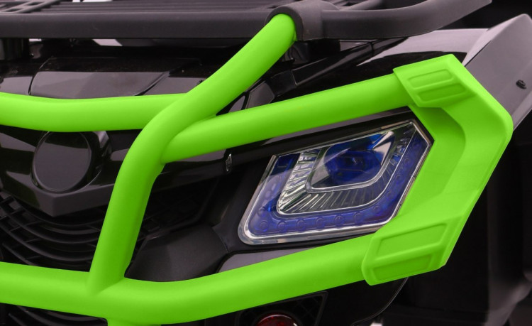 Детский квадроцикл Grizzly Next Green/Black 4WD с пультом управления 2.4G - BDM0909
