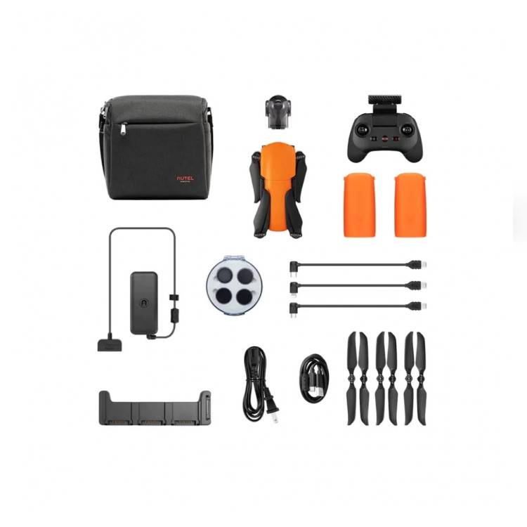 Квадрокоптер Autel Robotics EVO LITE+ Orange Premium (3 батареи) RTF - EVO-LITE-PLUS-ORANGE-COMBO3