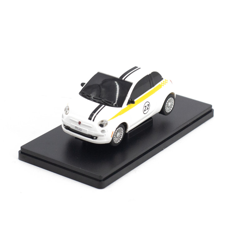 Машинка FIAT 500 для автотрека 1:43 - TR-C24
