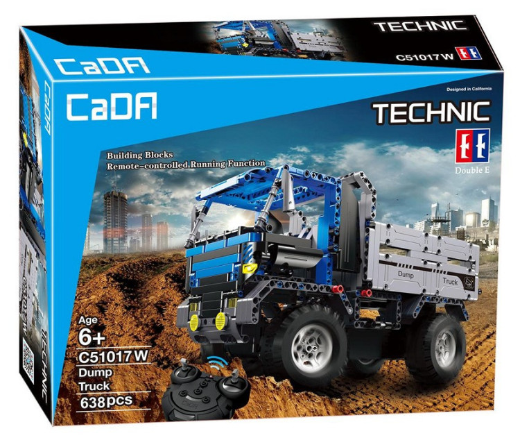 Радиоуправляемый большой самосвал серии TECHNIC 2 в 1 - C51017W
