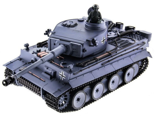 Радиоуправляемый танк Heng Long German Tiger MS version V7.0 масштаб 1:16 2.4G - 3818-1-UpgA-V7