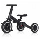 Детский беговел-велосипед 6в1 с родительской ручкой, черный - TR008-BLACK