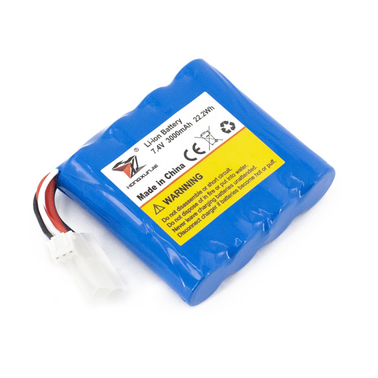 Аккумулятор для катеров HongXunJie Li-ion 7.4V 3000mAh - HJ806B-001
