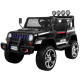 Детский электромобиль Black Jeep 4WD 12V - S2388