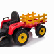 Детский электромобиль XMX трактор с ковшом и прицепом (красный, EVA, пульт, 12V) - XMX611U-RED