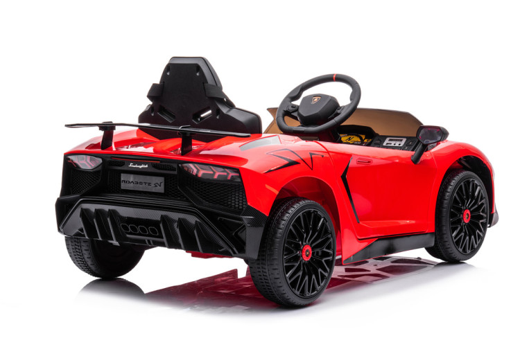 Детский электромобиль Lamborghini Aventador SV Roadster 2WD 12V - BDM0931-RED