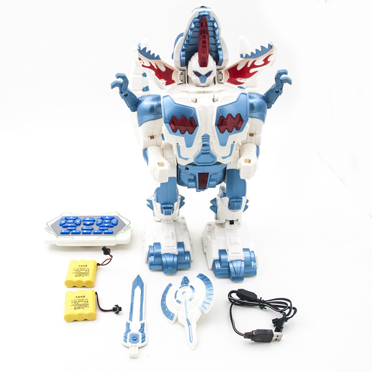 Радиоуправляемый робот трансформер 2 в 1 (робот и динозавр) - DT-6028