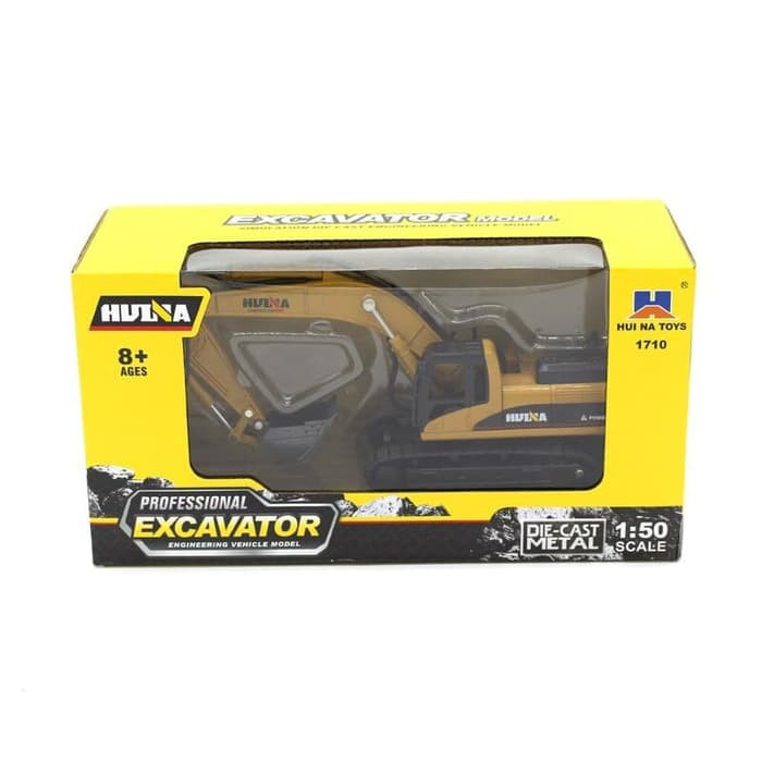 Металлический гусеничный экскаватор HuiNa Toys 1:50 - HN1710