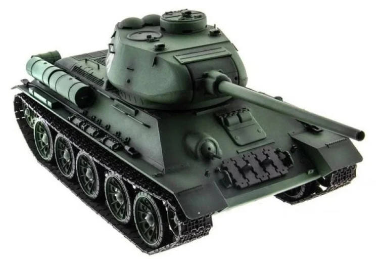 Радиоуправляемый танк Heng Long T-34 MS version V7.0 масштаб 1:16 2.4G - 3909-1-UpgA-V7