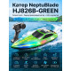 Радиоуправляемый катер NeptuBlade (25 км/ч, 32 см, 30 мин, 7 видов подсветки) - HJ826B-GREEN