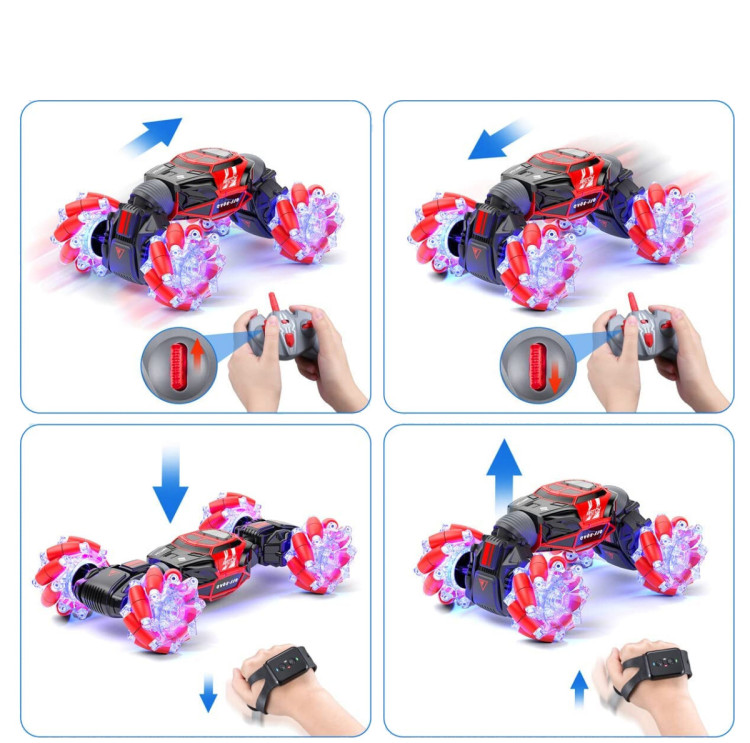 Радиоуправляемый внедорожник Твистер (часы + пульт) 1:18 - UD2219A-RED