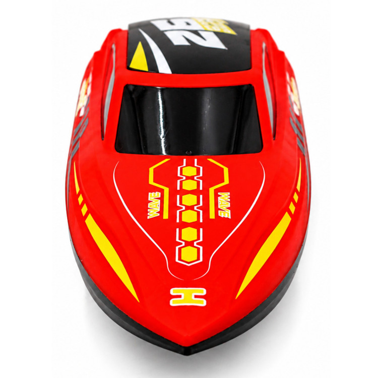 Радиоуправляемый катер NeptuBlade (25 км/ч, 32 см, 30 мин, 7 видов подсветки) - HJ826B-RED