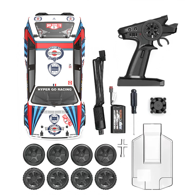 Радиоуправляемая машина для дрифта MJX Hyper Go Lancia Delta 4WD 1:14 - MJX-14302