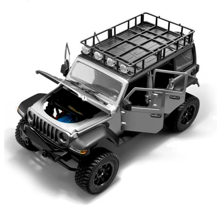 Радиоуправляемый внедорожник Wrangler 4WD 1:12 - MN-128-SILVER