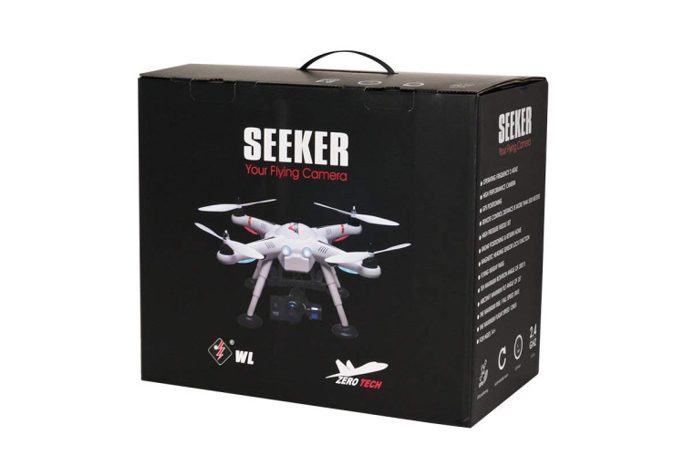 Радиоуправляемый квадрокоптер WL Toys V303 Seeker GPS FPV 2.4G - V303