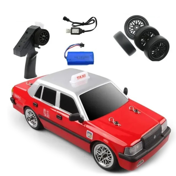 Радиоуправляемая машина для дрифта (гироскоп + подсветка) 2WD 1:16 - MN-38-RED