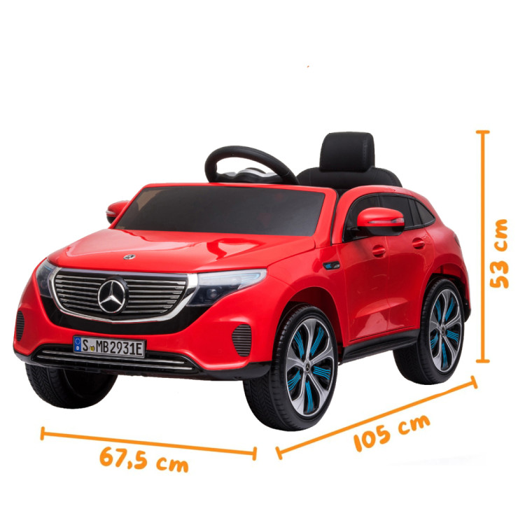 Детский электромобиль Mercedes EQC 400 6V 2WD - HL378-RED