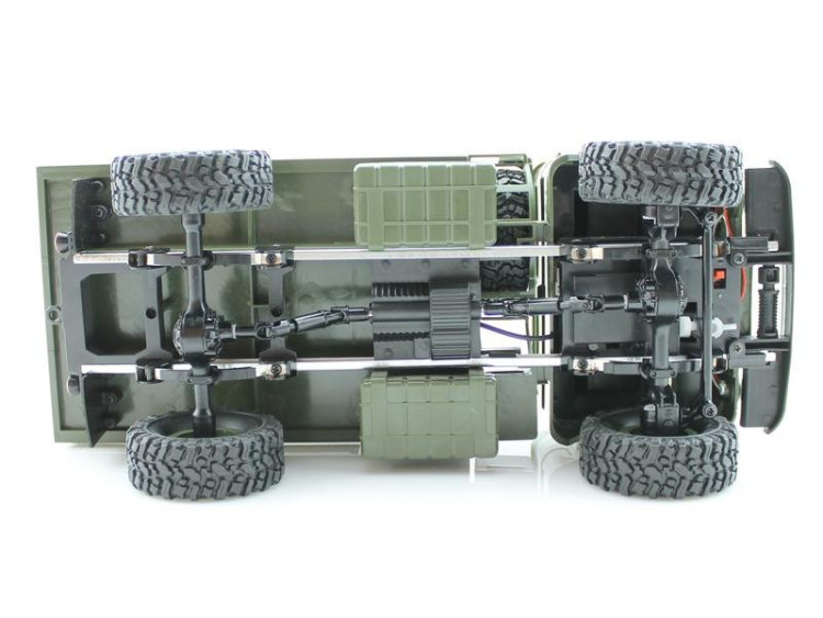 Радиоуправляемая грузовая машина WPL Газ 66 Зеленый 1:16 - WPLB-24