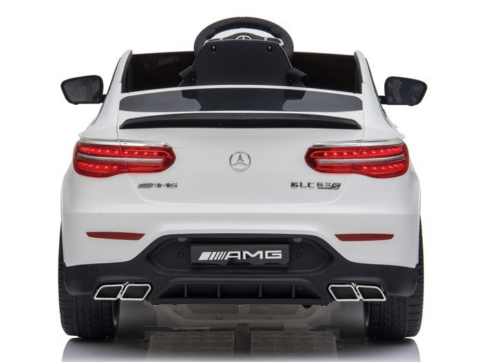 Электромобиль Mercedes-Benz GLC 63 AMG White 12V (полный привод, EVA) - QLS-5688