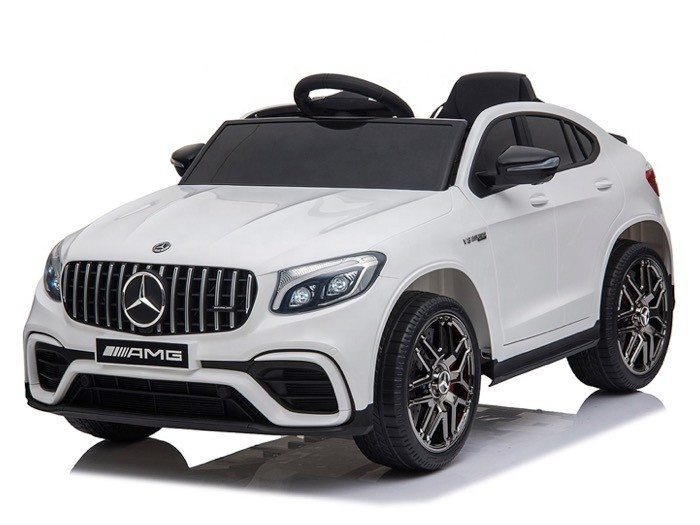 Электромобиль Mercedes-Benz GLC 63 AMG White 12V (полный привод, EVA) - QLS-5688