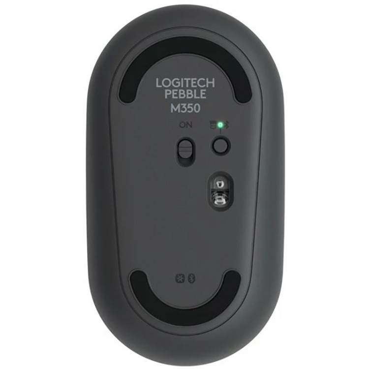 Беспроводная компактная мышь Logitech Pebble M350 Grafit - 910-005576