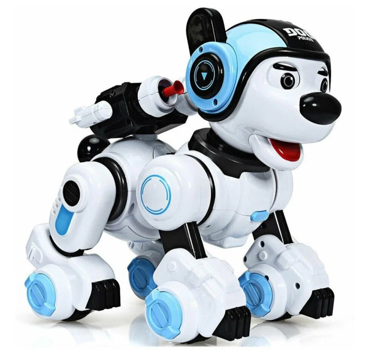 Радиоуправляемая интеллектуальная собака-робот Crazon 1901 BLUE (ИК-управление) - CR-1901-BLUE