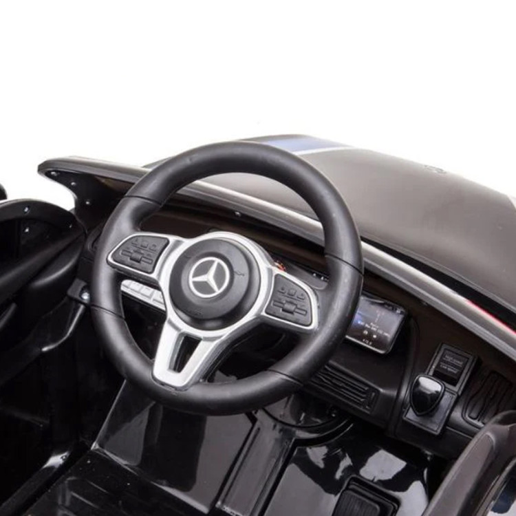 Детский электромобиль Mercedes Police EQC 400 12V 2WD - HL378-BLACK