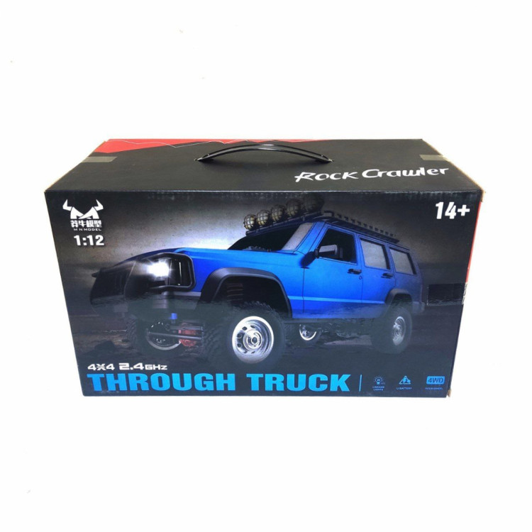 Радиоуправляемый внедорожник JEEP Cherokee 4WD 1:12 - MN-78-BLUE