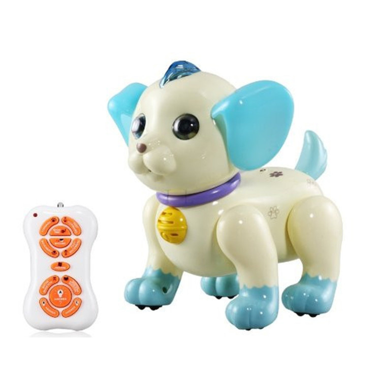 Радиоуправляемый робот собачка Умный Я (голубой) - ZYA-A2744-1-BLUE