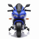 Детский электромотоцикл Ducati (12V, EVA, ручка газа, спидометр) - FT-821-BLUE-WHITE