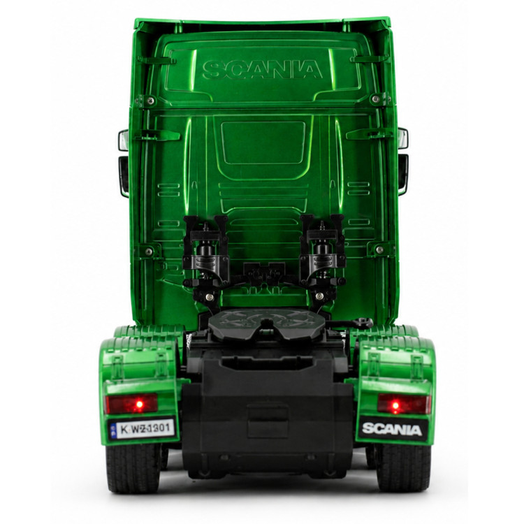 Радиоуправляемый тягач Scania HUINA масштаб 1:18 - HN1501-GREEN