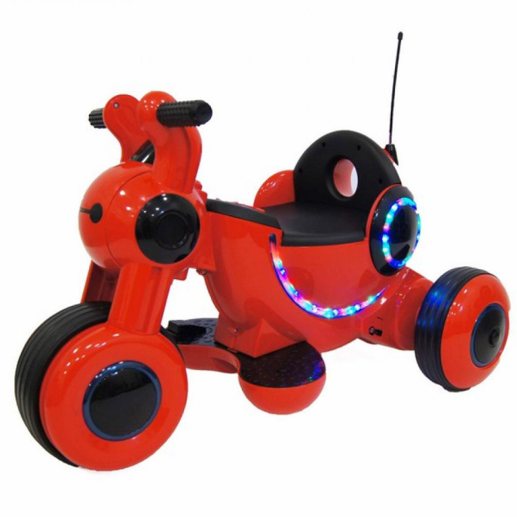 Детский электромотоцикл HL300 Red 6V - HL300-R