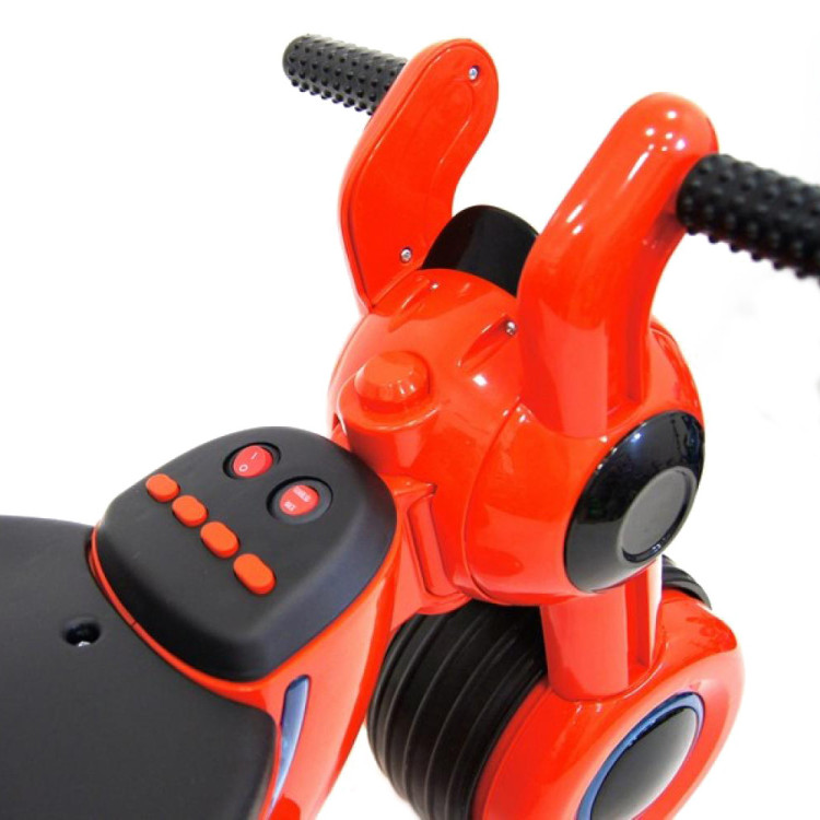 Детский электромотоцикл HL300 Red 6V - HL300-R