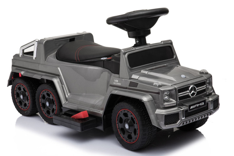 Каталка Mercedes-Benz G63 AMG 6x6 - Silver - SXZ1838