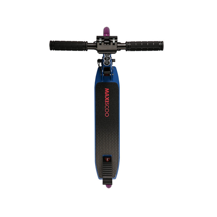Самокат Двухколесный Складной, с Ручным Тормозом, Синий - MSC-Y145A-B
