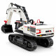 Радиоуправляемый экскаватор белый HUI NA TOYS масштаб 1:14 2.4G - HN1594-WHITE