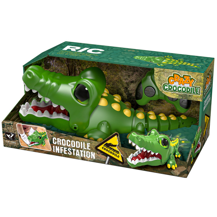 Игрушечный крокодил на пульте управления (39.5 см, акб) - CS-YS07