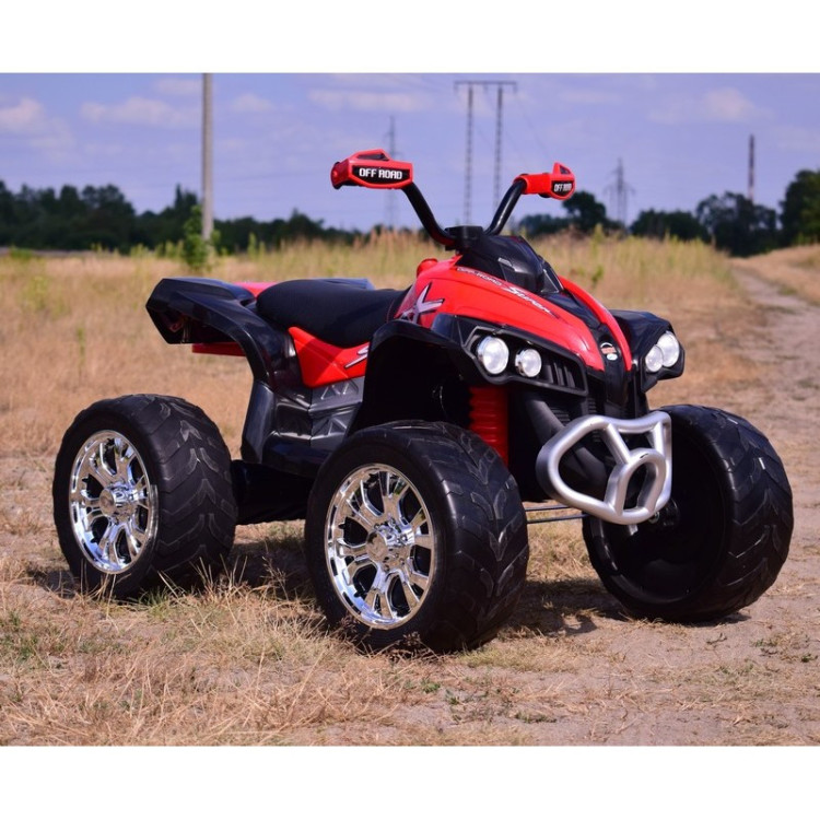 Детский квадроцикл с пультом управления 2WD RED - FB-6677