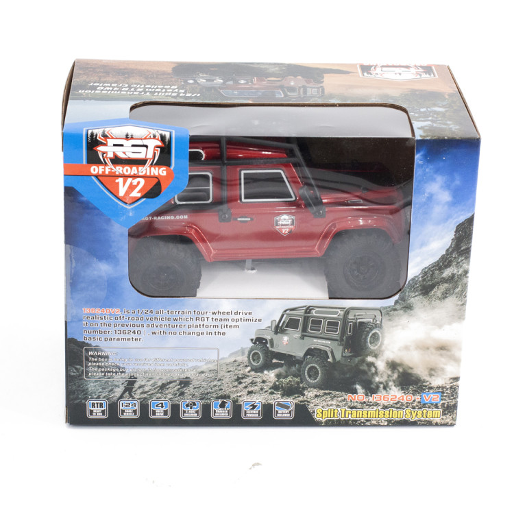 Радиоуправляемый краулер HSP RGT Hobby Mini Cruiser RC-4 4WD 1:24 - 136240V2-13684-4
