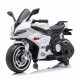 Детский электромотоцикл Ducati (12V, EVA, ручка газа, спидометр) - FT-821-WHITE